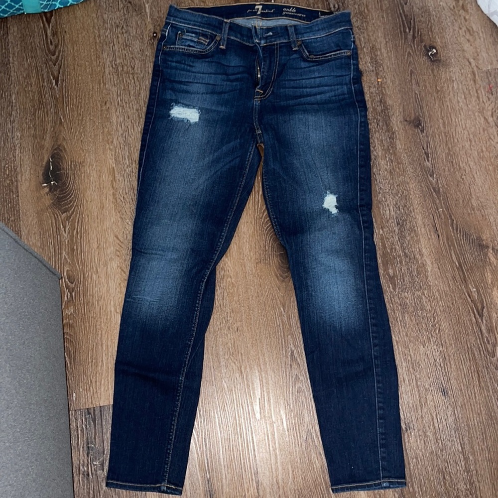 7 for all mankind ankle jeans